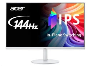 ACER LCD SA273P1wmix,27" FHD IPS LED,144Hz,250nits,178/178,1ms,VGA,HDMI,Audio,Repro,VESA,White