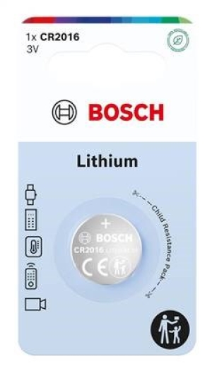 Bosch CR2016B1/00 Lithium (Blistr 1 ks)