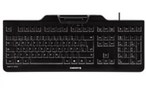 CHERRY klávesnice se čtečkou karet KC 1000 SC/ USB/ ISO 7816 podporované karty/ černá/ CZ layout