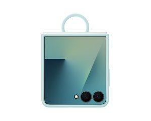 Samsung Silikonový kryt s držákem na prst Flip7 Mint