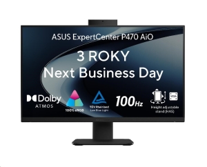 ASUS PC AiO ExpertCenter P470 (P470VAK-C7161TX), Core 7 240H, 27" 1920 x 1080, 16GB, 1TB SSD, Intel, W11 Pro, Black