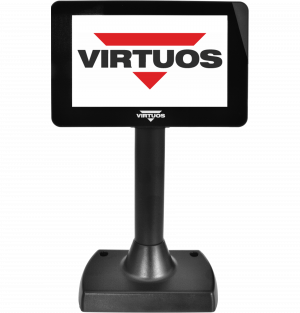 7'' LCD barevný zákaznický displej Virtuos SD700F, USB, černý