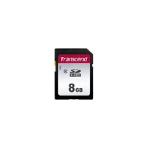 TRANSCEND SDHC karta 8GB 300S, Class 10 (R:20/W:10 MB/s)