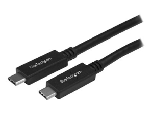 StarTech USB C to UCB C Cable - 0.5m - Short - M/M - USB 3.1 (10Gbps) - USB C Charging Cable - USB Type C Cable - USB-C to USB-C Cable (USB31CC50CM) - USB kabel - USB-C (M) rovné do USB-C (M) rovné - USB 3.1 Gen 2 / Thunderbolt 3 / DisplayPort 1.2 - 50 cm