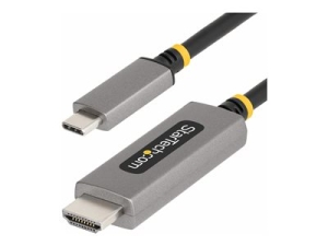 Startech 10ft (3m) USB-C to HDMI Adapter Cable, 8K 60Hz, 4K 144Hz, HDR10, USB Type-C to HDMI 2.1 Video Converter Cable, USB-C DP Alt Mode/USB4/Thunderbolt 3/4 Compatible - USB-C Laptop to HDMI Monitor (136B-USBC-HDMI213M) - Kabel adaptéru - USB-C s piny (