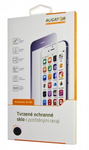 Aligator ochranné sklo Huawei P Smart 2019 černá