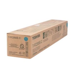 Toner Toshiba T-FC200E-C azurový
