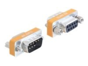 Delock - Null modem adapter - DB-9 (M) do DB-9 (F)