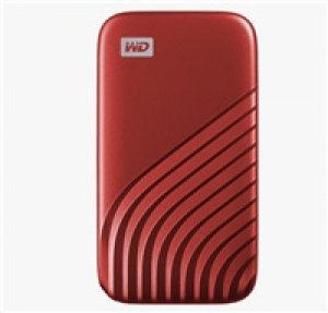WD My Passport/2TB/SSD/Externí/2.5''/Červená/5R