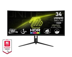 MSI MAG/342CQR E2/34''/VA/3440x1440/180Hz/1ms/Black/3R
