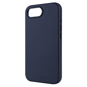 FIXED MagLeather kožený kryt iPhone 16e, modrý