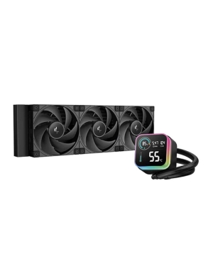 DEEPCOOL Vodní chladič LQ360 ULTRA , ARGB, 3x 120mm, AM5, LGA1851, černá