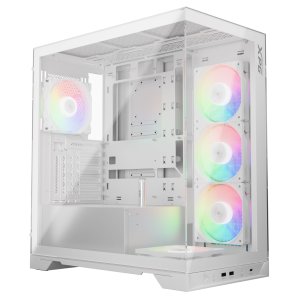 ADATA XPG case INVADER X Mid-Tower Case, bez zdroje, 5x 120mm Fan, white