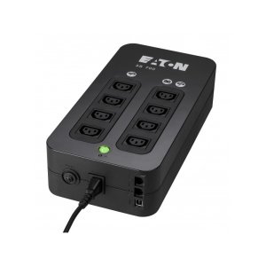 EATON UPS 3S 700 IEC, Off-line, Tower, 700VA/420W, výstup 8x IEC C13, USB, RJ11, 2x USB nabíjení (2A max), bez vent.