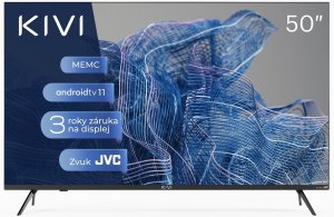 KIVI - 75', UHD, Android TV 11, Černá, 3840x2160, 60 Hz,rep. 2x12W, 127 kWh/1000h , BT5, HDMI 4x, USB 2x