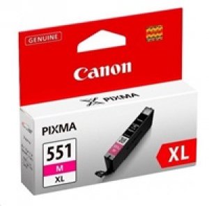 Canon CLI-551XL M (6445B001), purpurová originální náplň pro tiskárny Canon