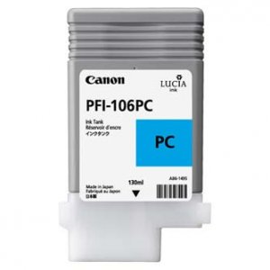 Náplň Canon PFI-106PC foto azurová