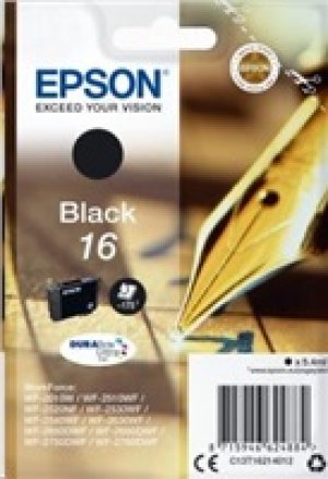 Náplň Epson 16, C13T16214012 černá 