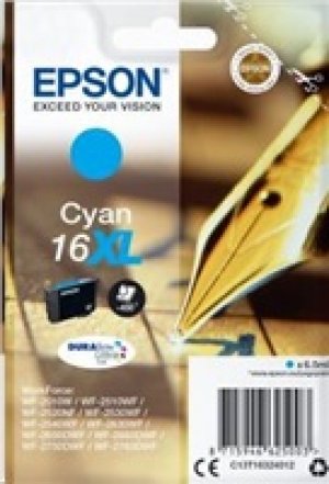 Náplň Epson 16XL, C13T16324012 azurová blistr 