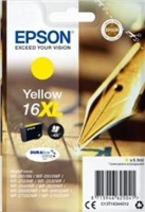 Náplň Epson 16XL, C13T16344012 žlutá blistr 