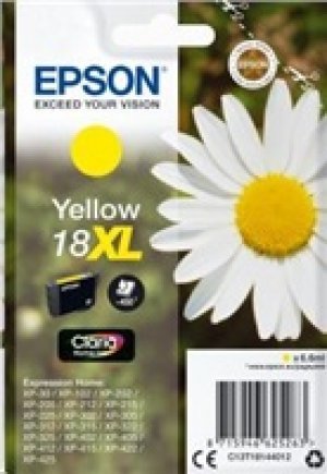 Náplň Epson 18XL, C13T18144012 žlutá 