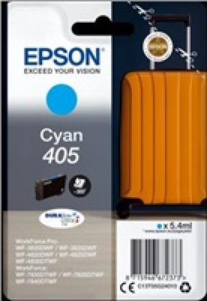 Náplň Epson 405, C13T05G24010 azurová blistr 