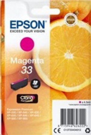 Náplň Epson 33, C13T33434012 purpurová
