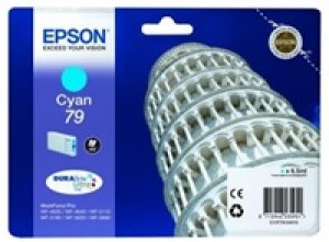 Náplň Epson 79, C13T79124010 azurová