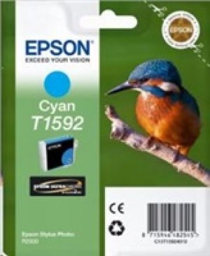 Náplň Epson C13T15924010 azurová blistr