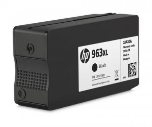 HP 963XL (3JA30AE), černá originální náplň do tiskárny HP