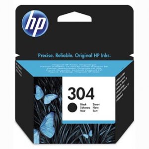 HP 304 (N9K06AE), originální černá náplň do tiskárny HP