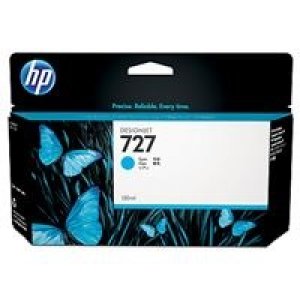 Náplň HP č.727, B3P19A azurová