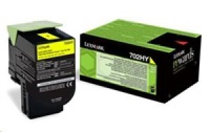 Toner Lexmark 702HY 70C2HY0 žlutý