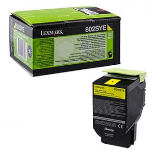 Toner Lexmark 80C2SYE žlutý