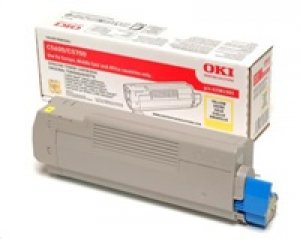 Toner OKI 43381905 žlutý
