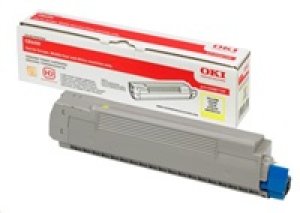 Toner OKI 43487709 žlutý