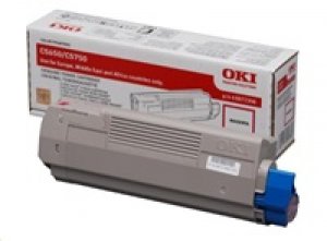 Toner OKI 43872306 purpurový