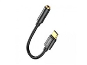 Baseus audio adaptér L54 USB-C samec na 3,5mm Jack samice, černá