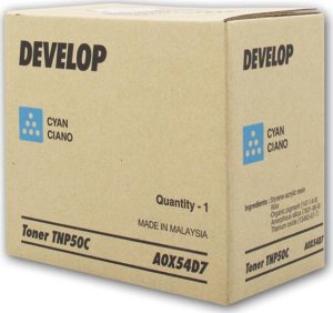 Toner Develop TNP81C AAJW4D2 azurový